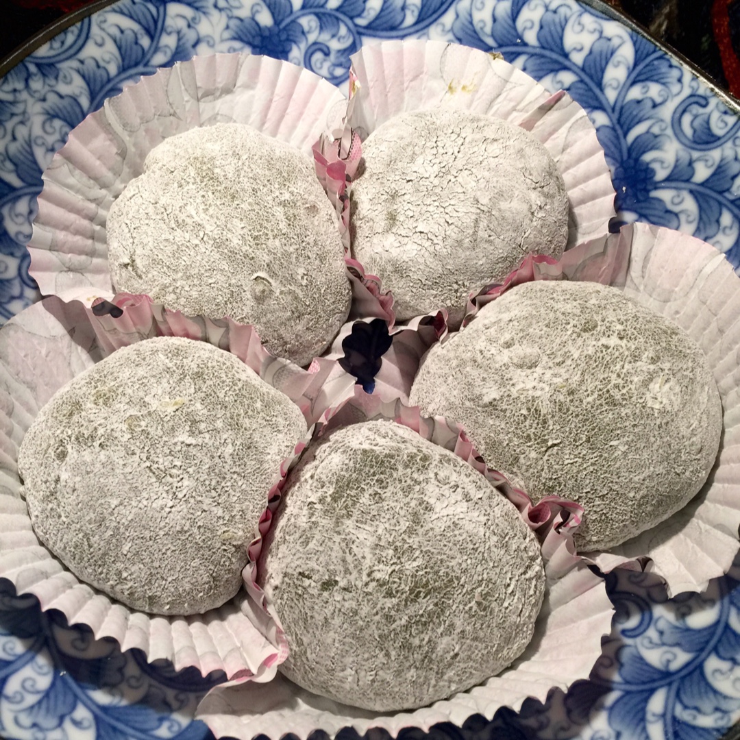 抹茶红豆大福