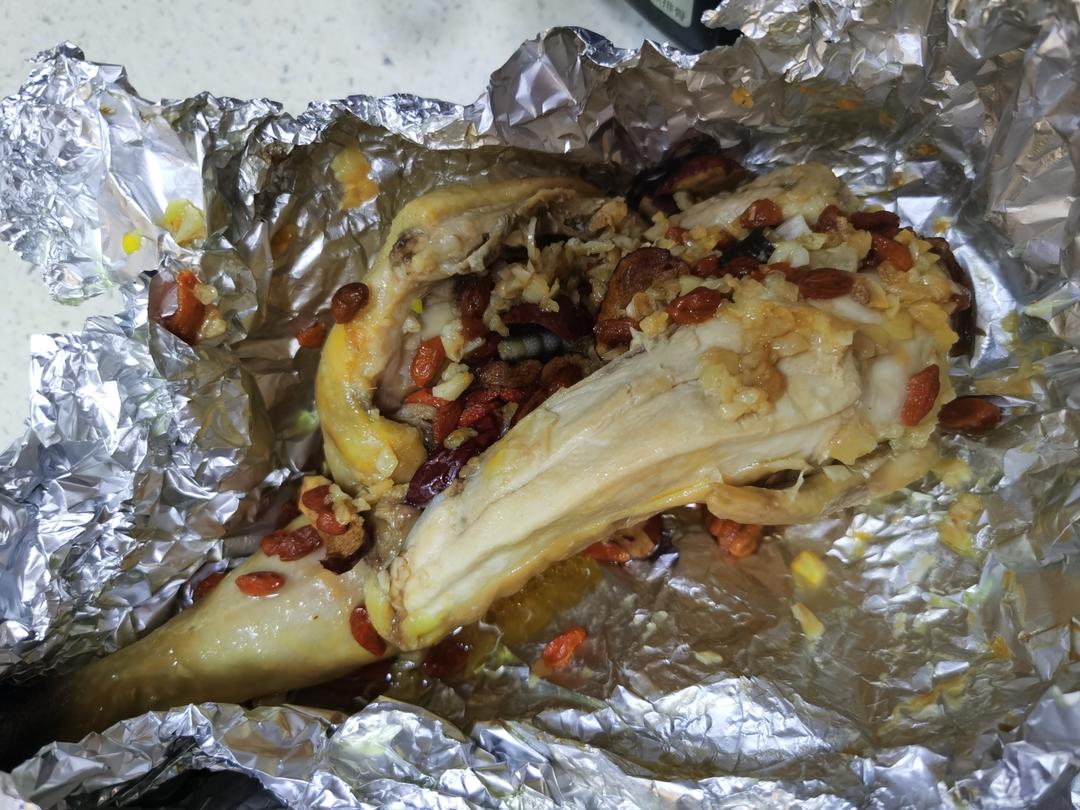 蒜香蒸鸡的做法