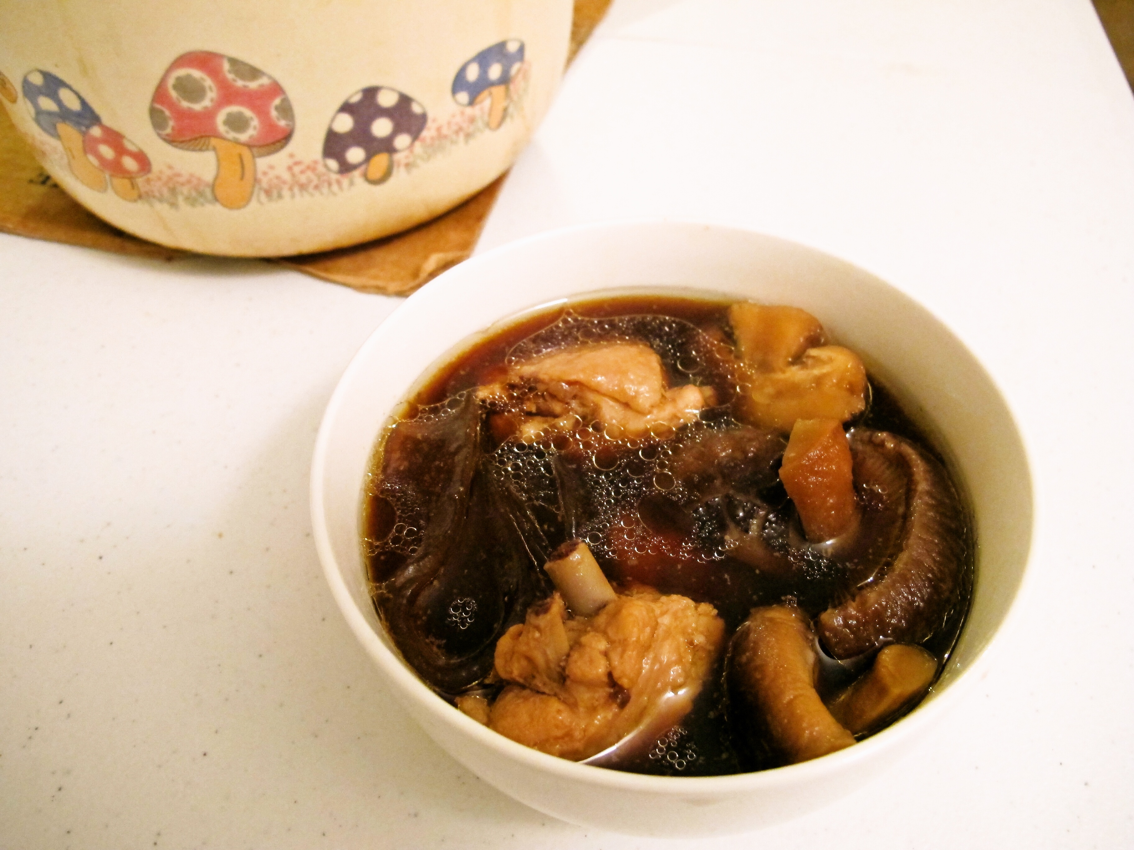 小鸡炖蘑菇