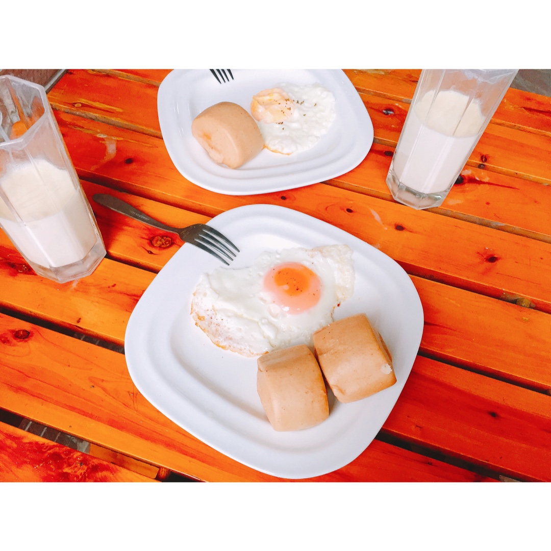 煎蛋(太阳蛋的做法）