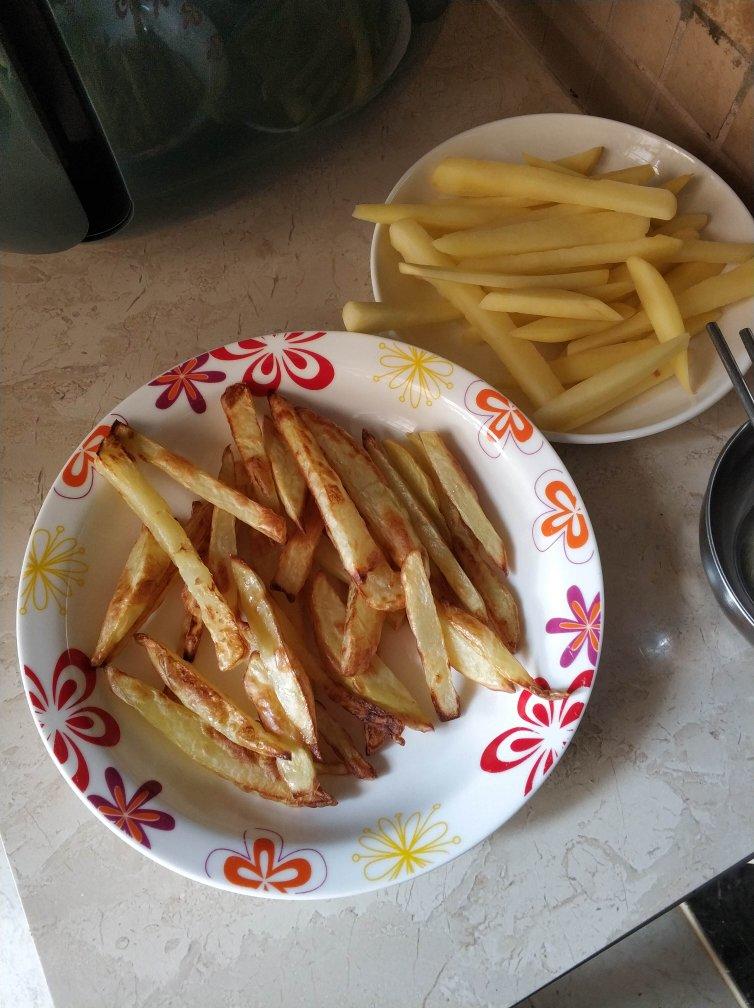 无油炸薯条（空气炸锅版）