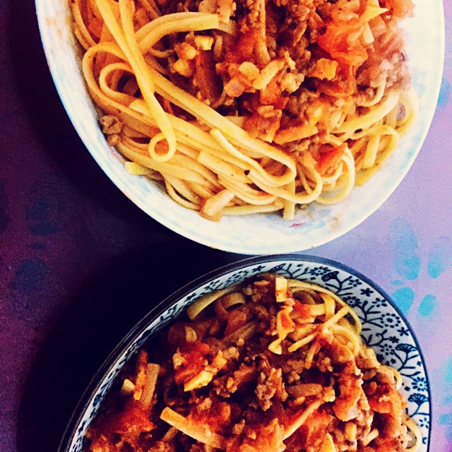番茄肉酱意面