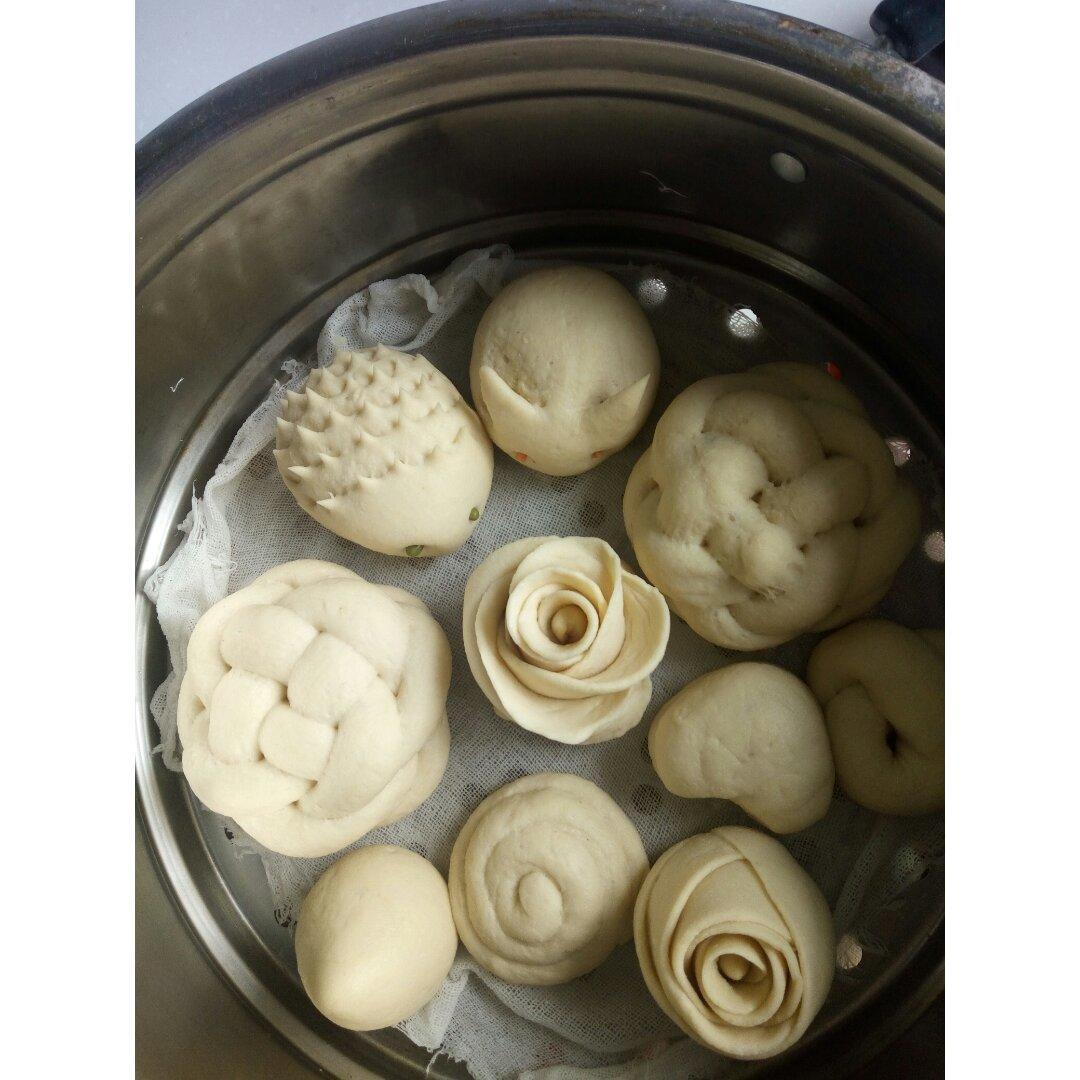 胡萝卜花式馒头