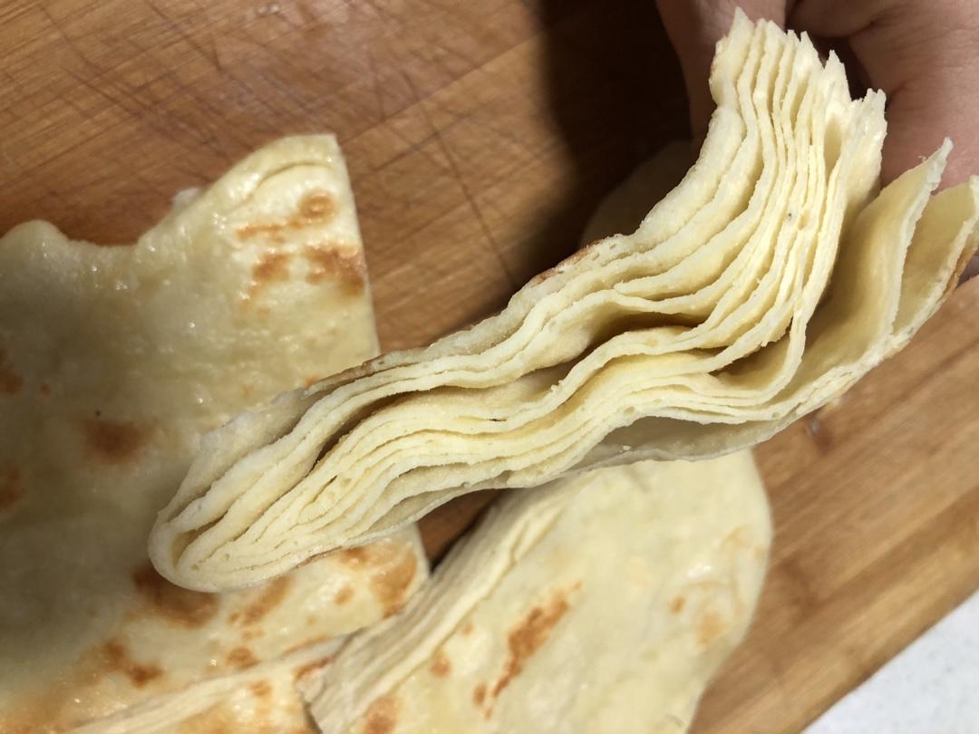 比蛋糕还好吃的发面千层饼，做法简单