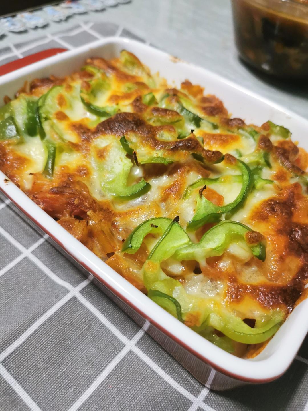番茄鸡肉浓情焗饭【两人份】