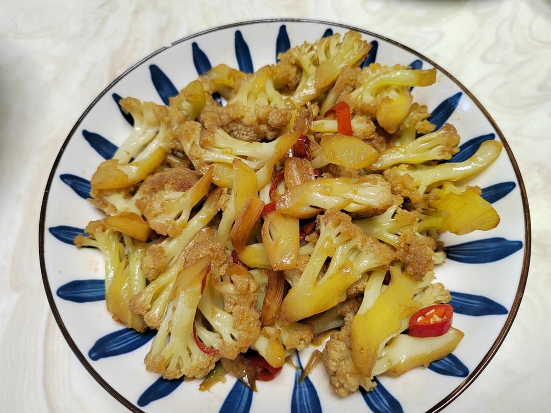 无肉简易版干煸菜花