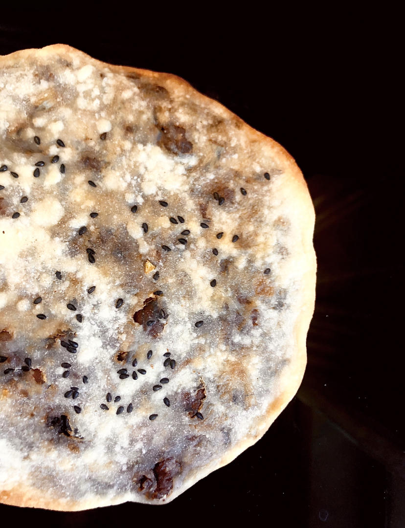 麻香酥脆的梅干菜饼