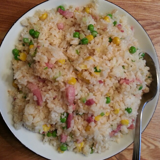 什锦培根炒饭