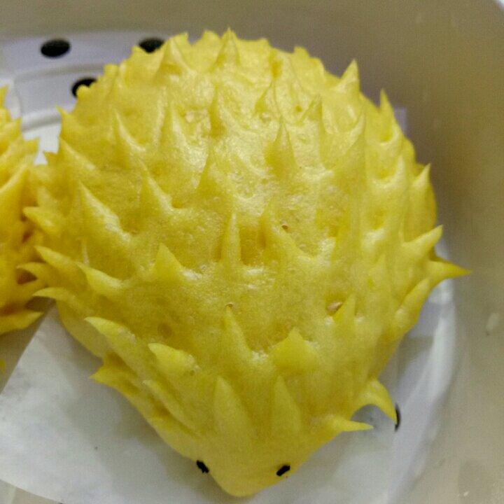 南瓜刺猬馒头
