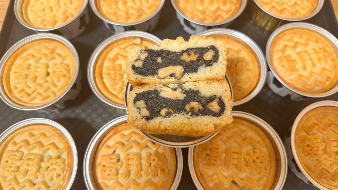 零难度、新手友好，老味道蛋月烧月饼