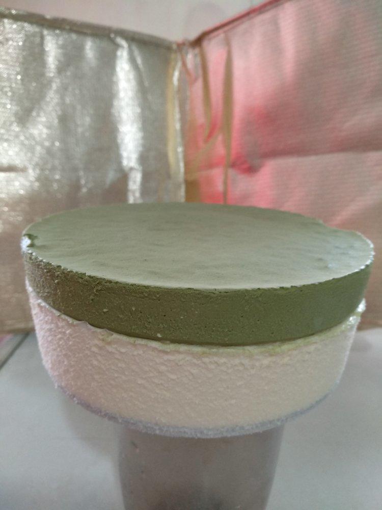 巧克力抹茶慕斯蛋糕