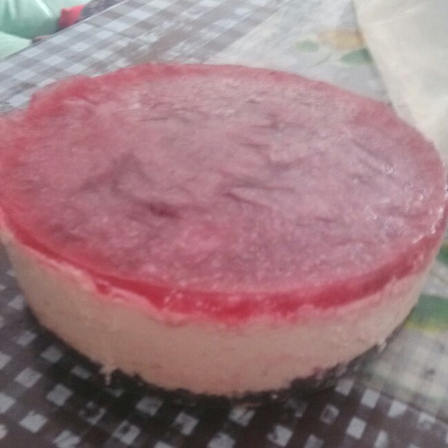蓝莓冻芝士蛋糕