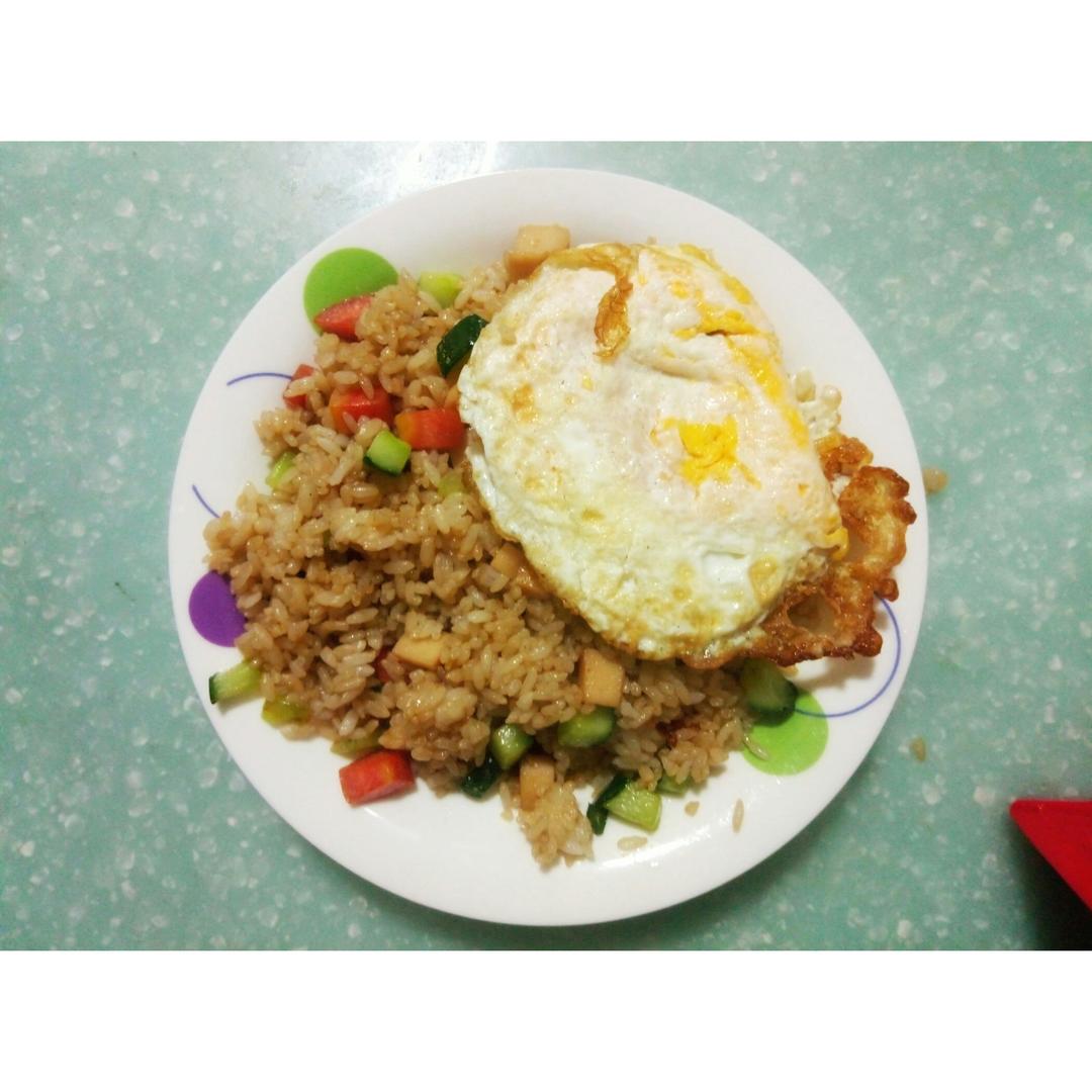 酱油炒饭(超级简单)