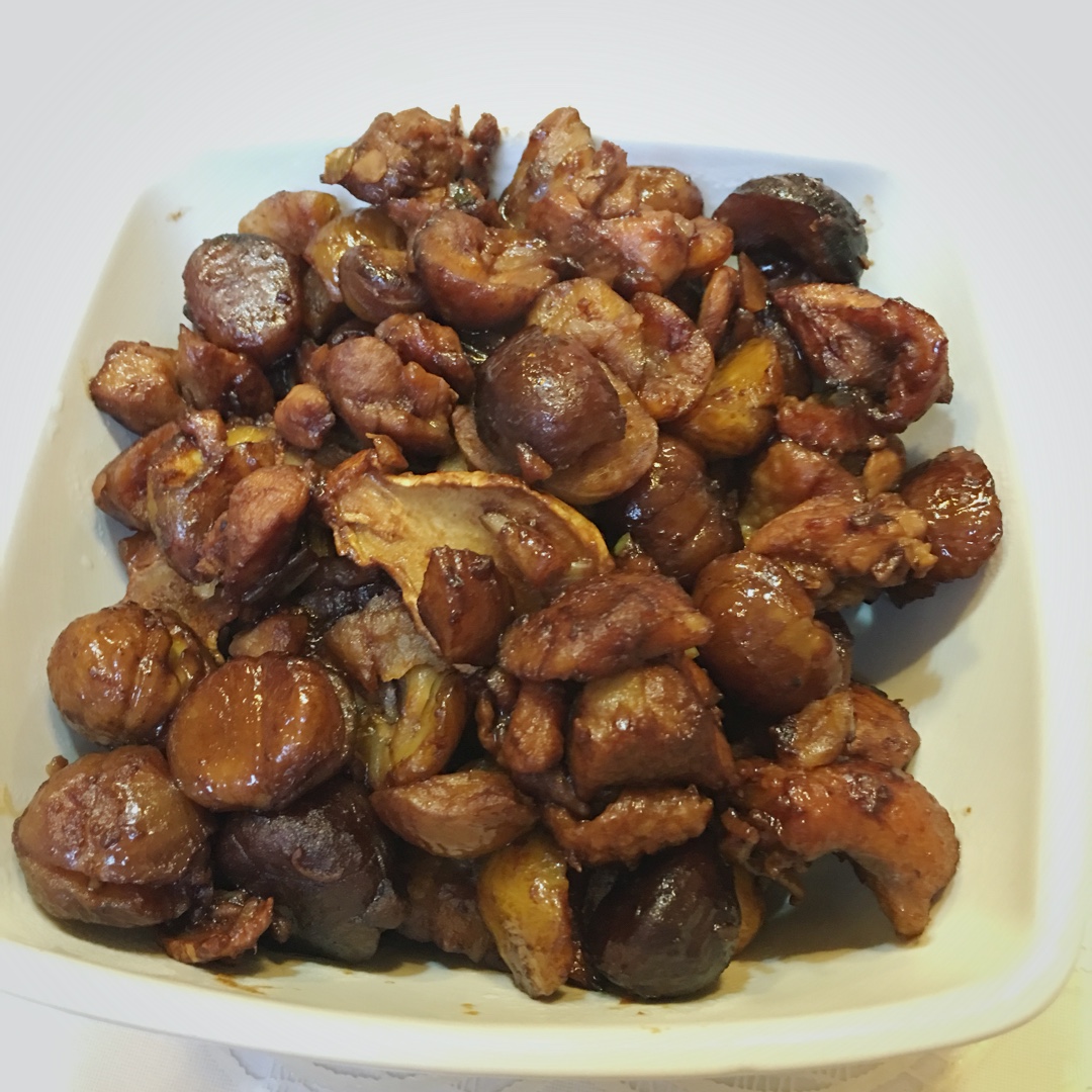 板栗烧鸡