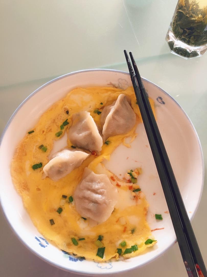 懒人快手抱蛋煎饺