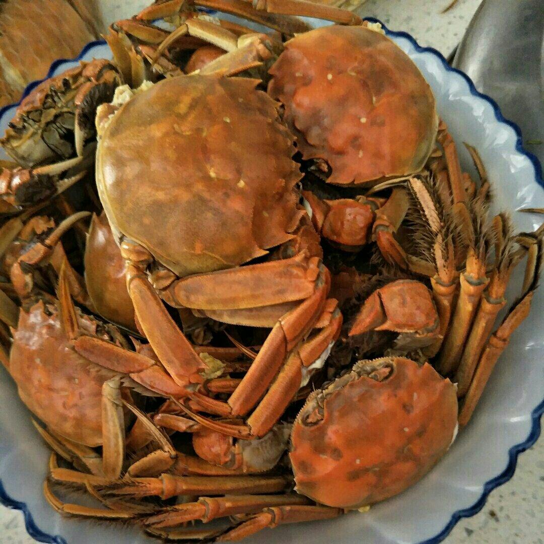 清蒸螃蟹（热菜）
