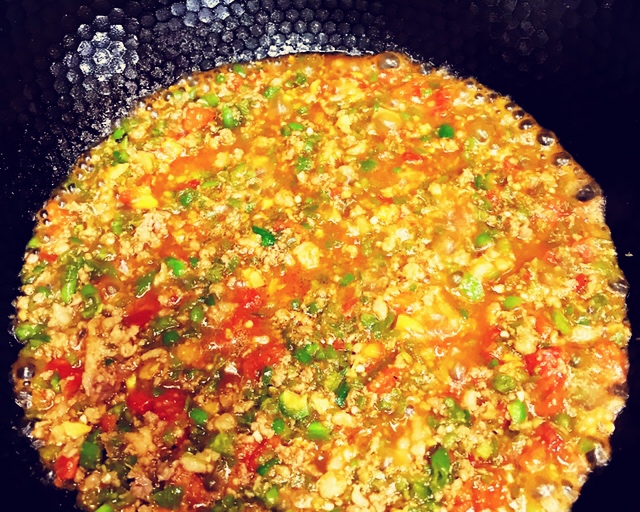 超级下饭又简单的青椒肉末的做法