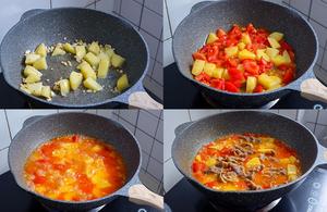 汤汁浓郁，番茄土豆肥牛锅的做法 步骤2