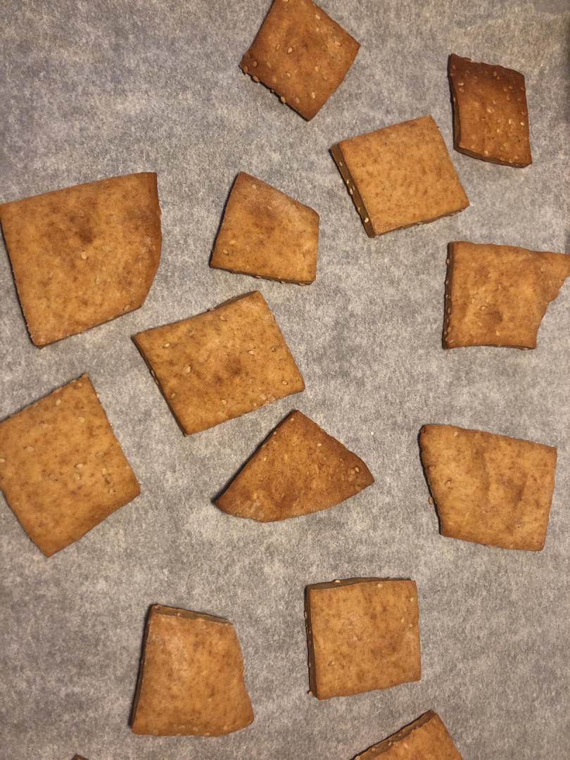 💯零失败❗️巨简单‼️无糖低油的葱香苏打饼干