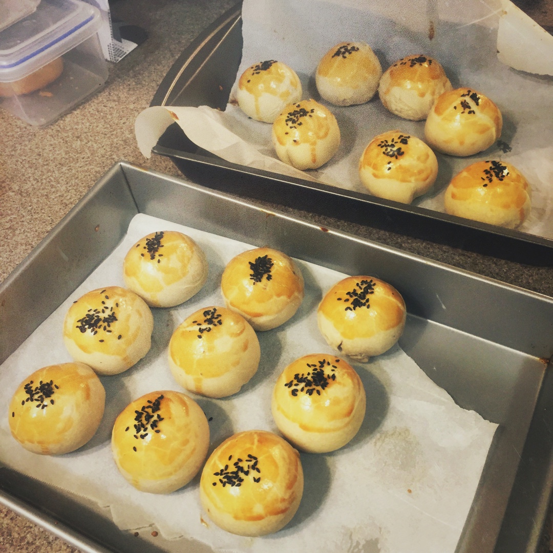 层层酥—蛋黄酥