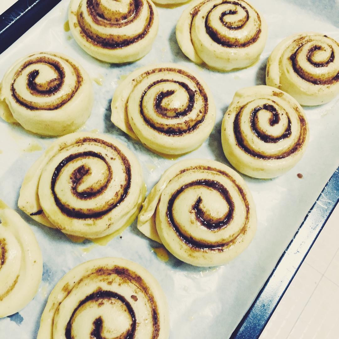 【曼食慢语】肉桂面包卷