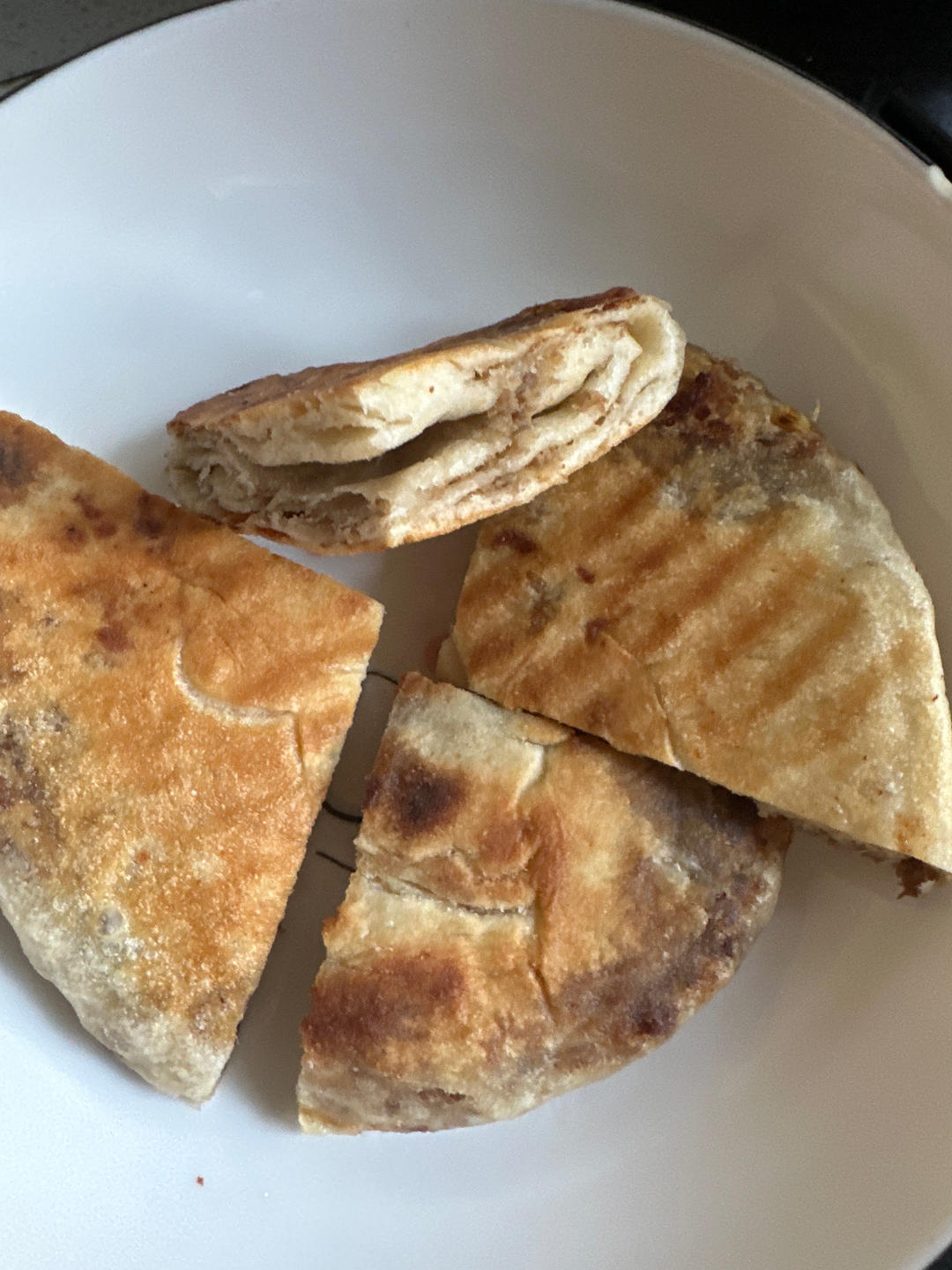 复刻回民街的千层牛肉馅饼