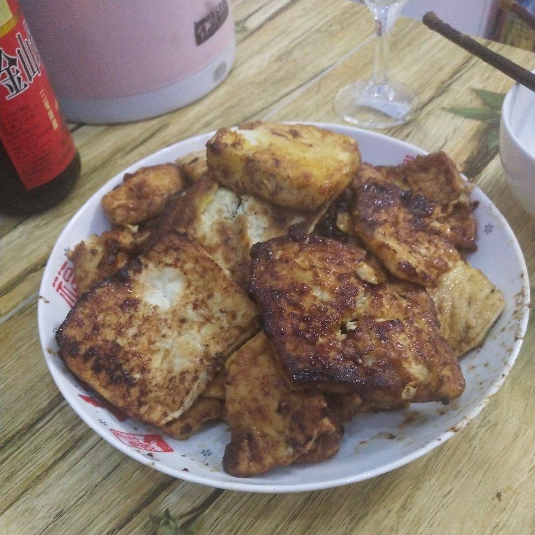 无敌好吃的香煎豆腐