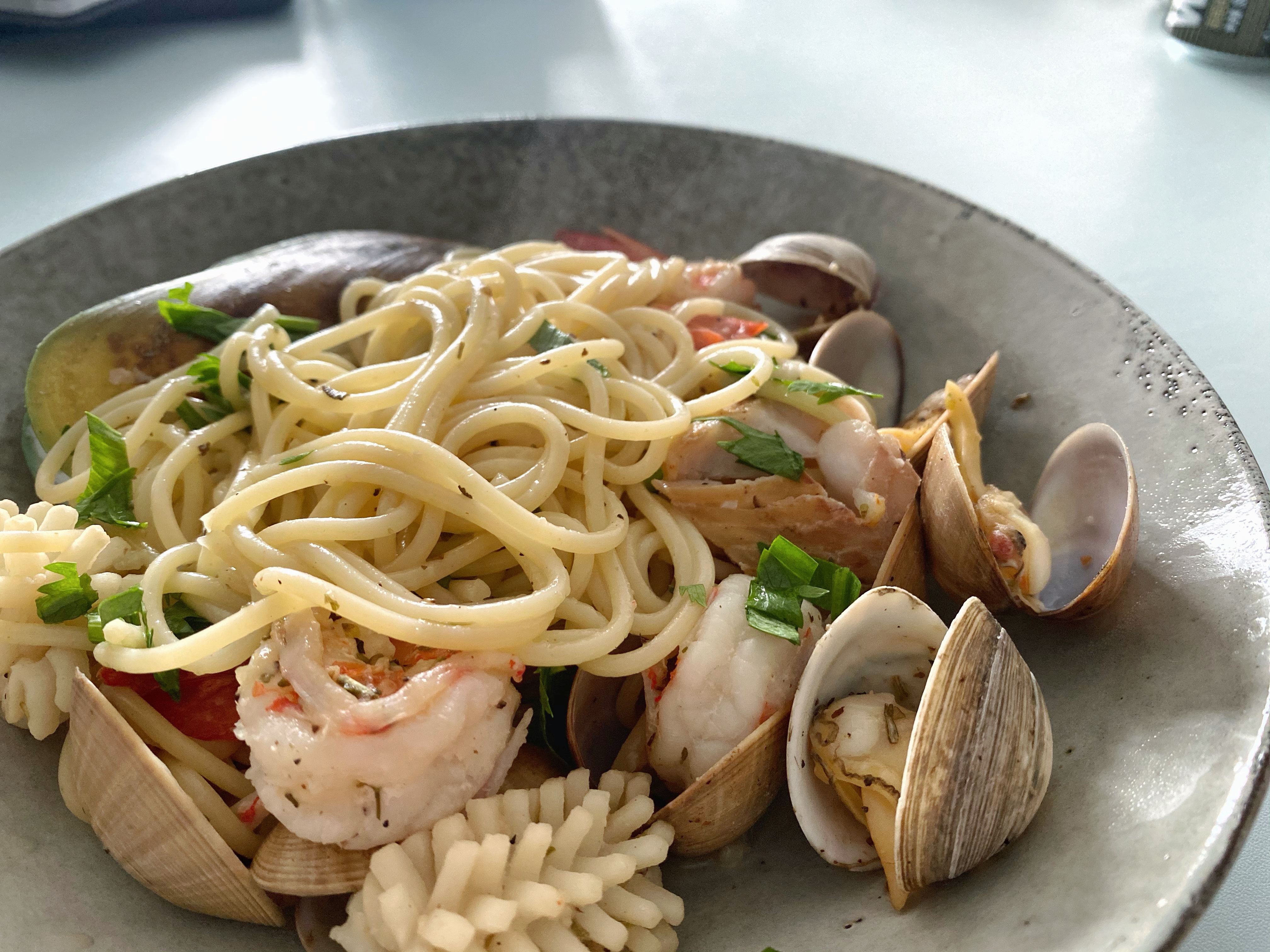 海鲜意面 Seafood Spaghetti的做法