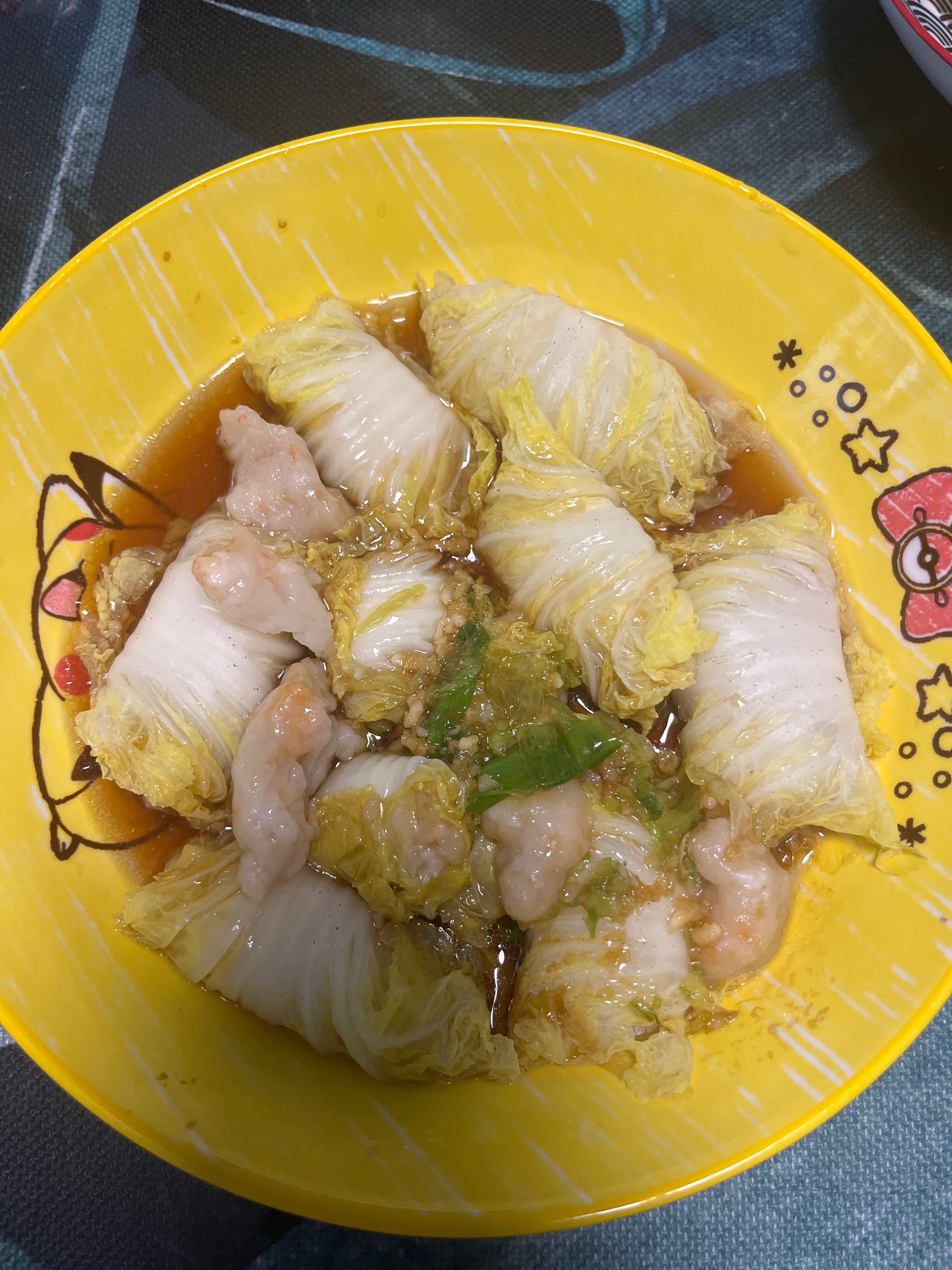 【家常菜】虾滑白菜卷｛低脂饮食｝