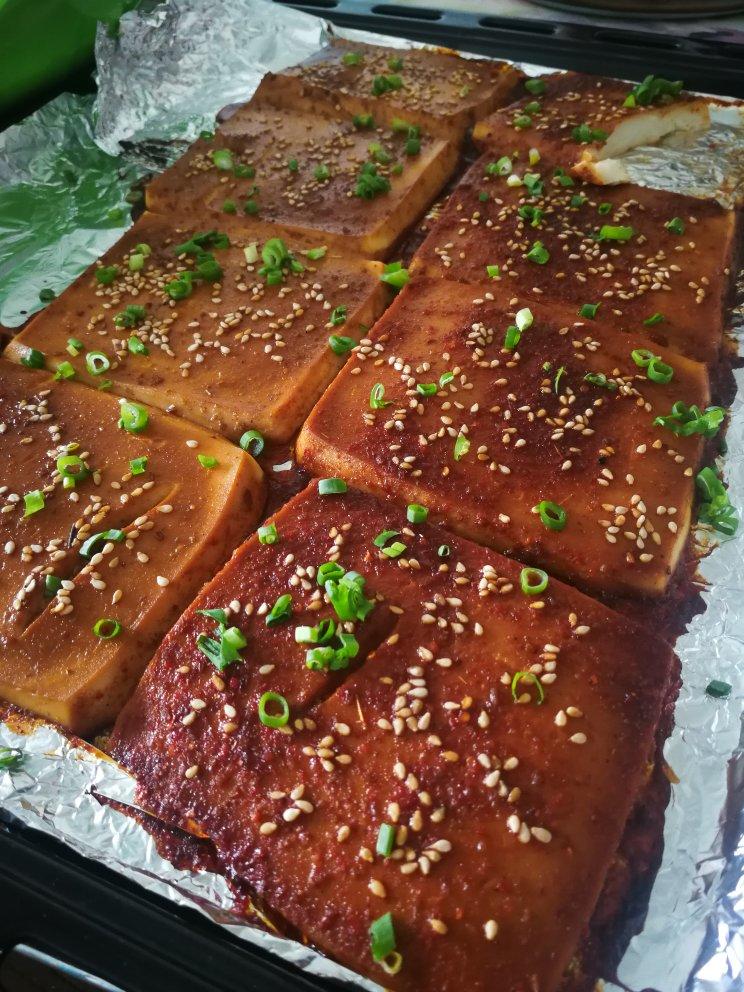 烤箱烤豆腐