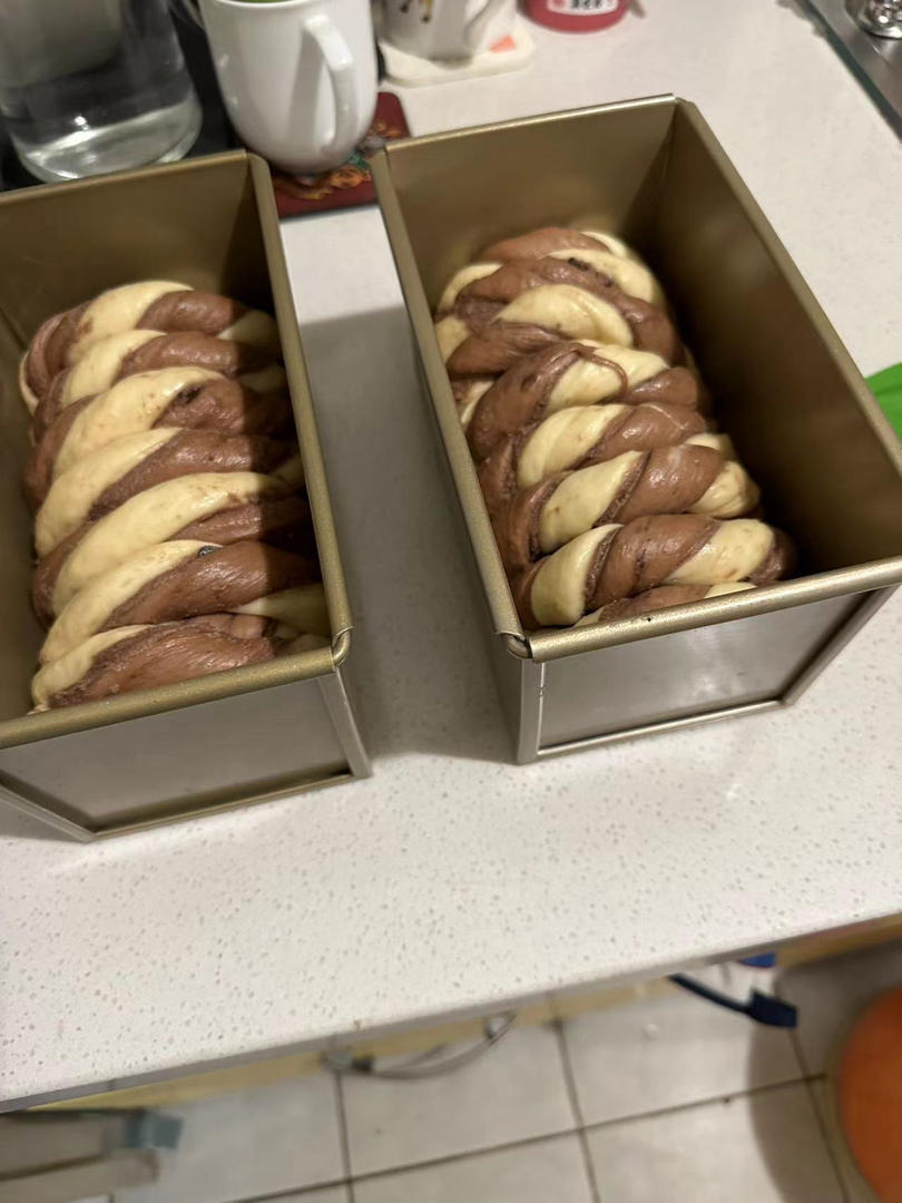 双色巧克力奶酥吐司
