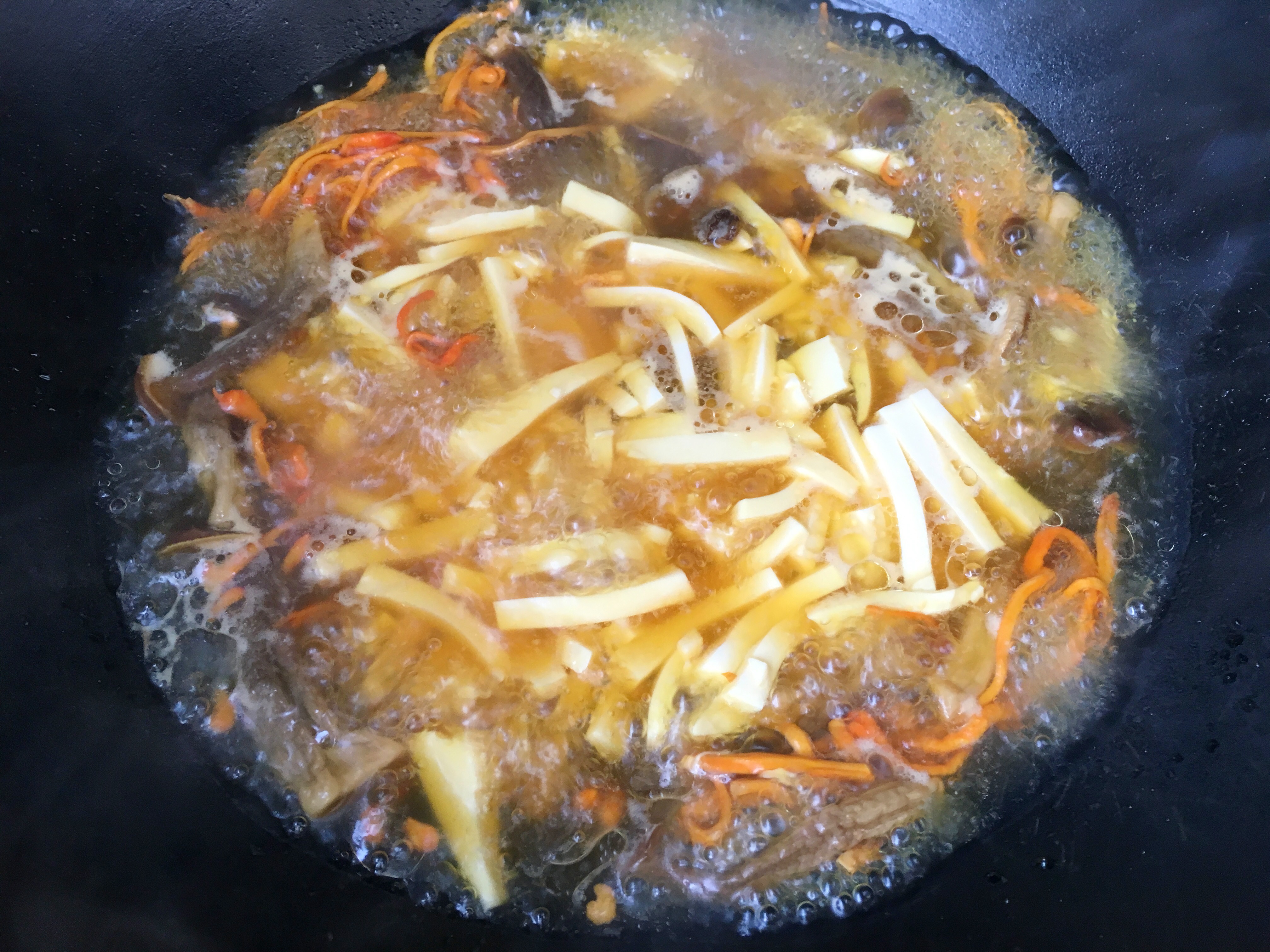 菌菇豆腐羹——健康低卡家常菜的做法 步骤7