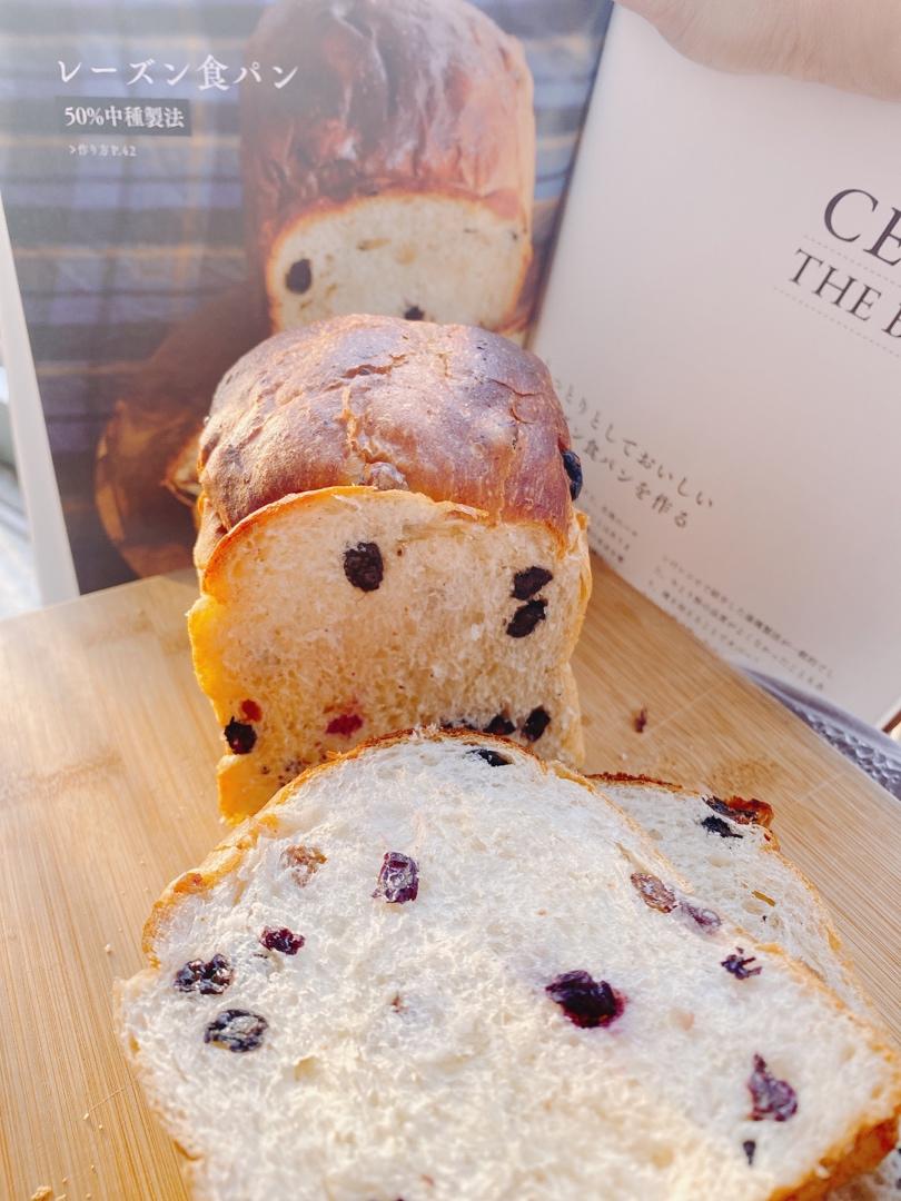 CENTRE THE BAKERYの50%中种法果干吐司