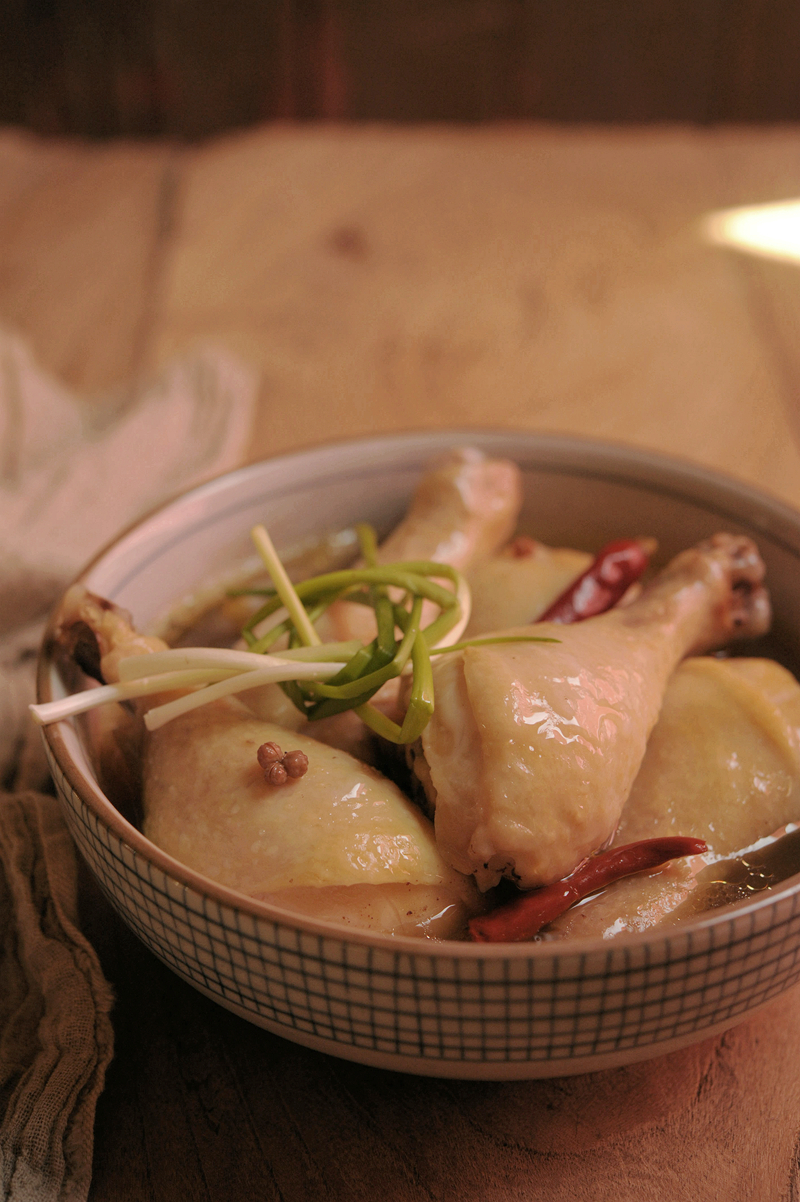 清蒸鸡腿