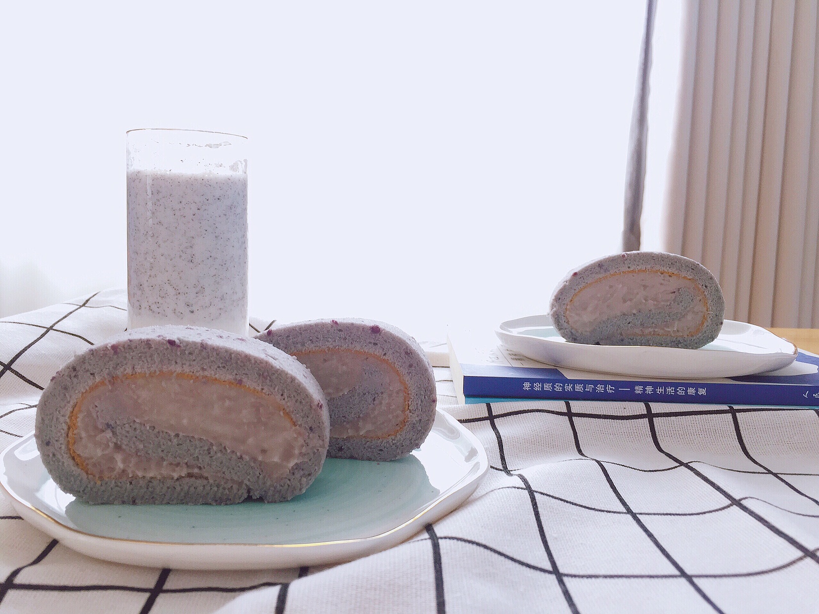 紫薯芋泥卷的做法