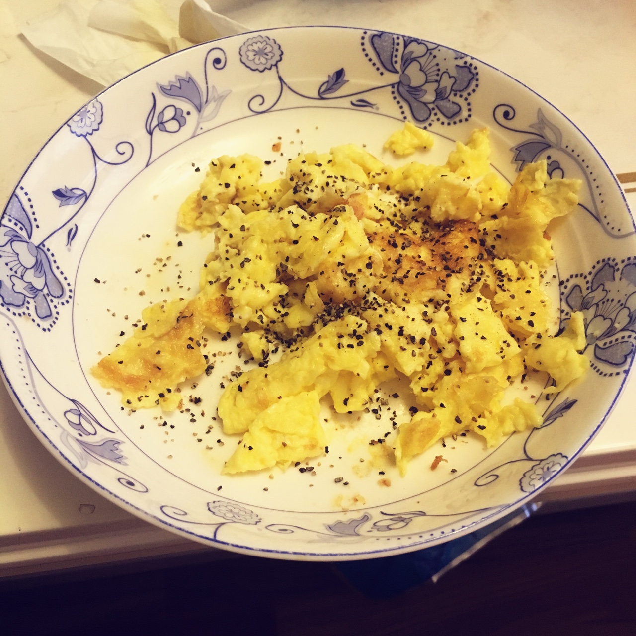 美式炒蛋 scrambled eggs