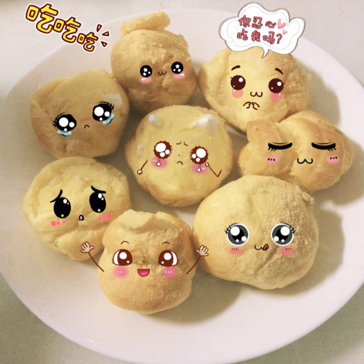 十分美味的酥皮泡芙