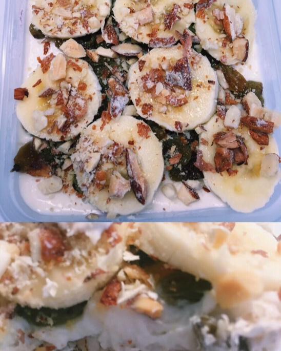 紫薯酸奶麦片盒子