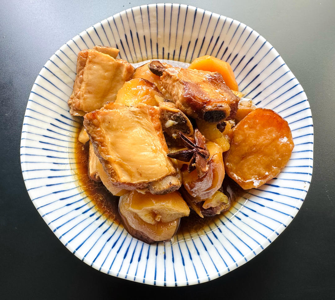 土豆烧排骨
