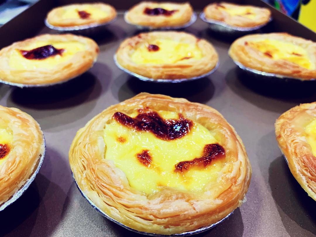 超完美味道超正的蛋挞配方，比KFC的还要嫩还要香~做过最好吃的蛋挞配方