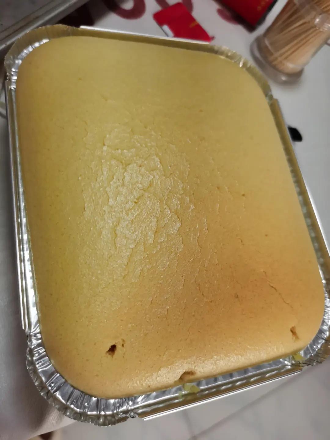 堪比柯基屁股
爆浆芝士🧀古早蛋糕