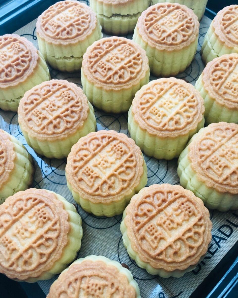 北方传统老式月饼（不加转化糖浆版本）