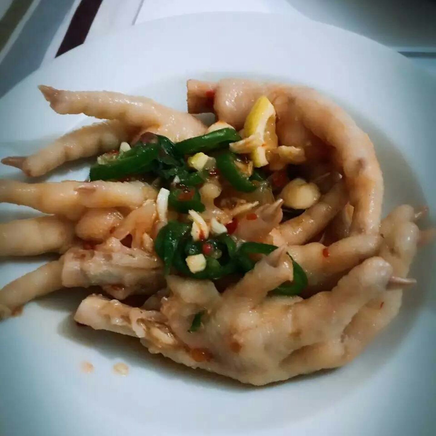 泰式甜辣鸡脚