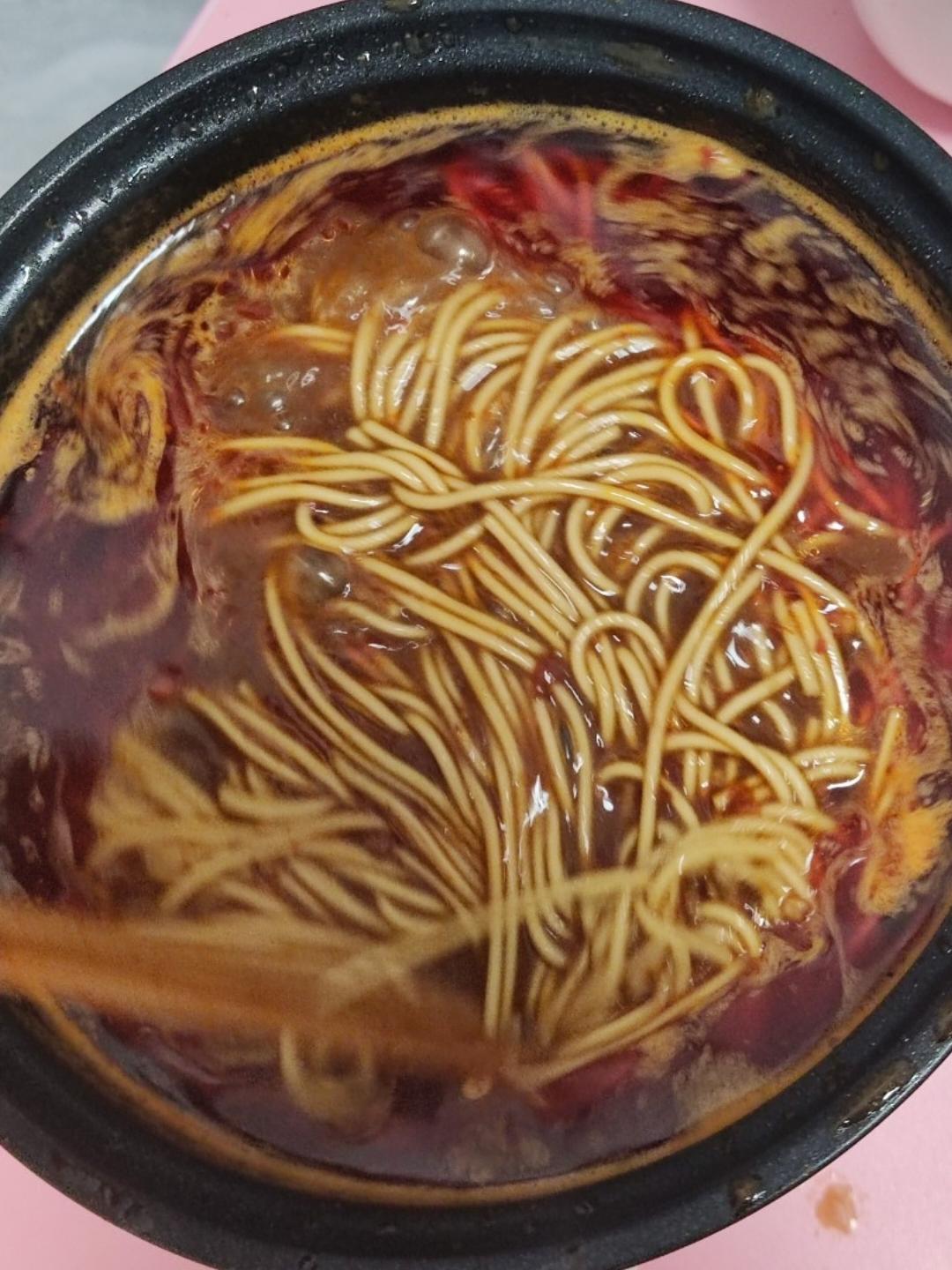 火锅底料煮面