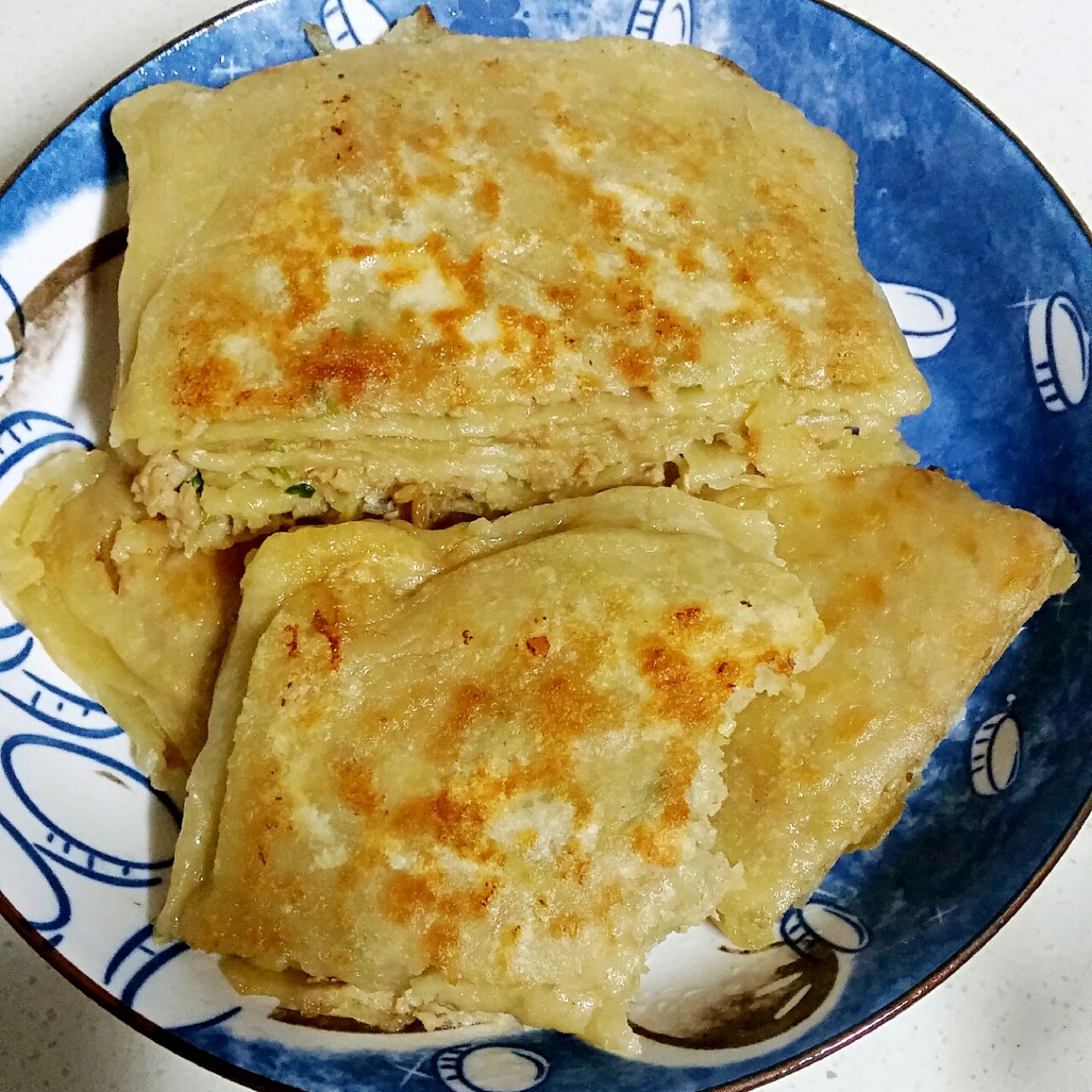 千层肉饼