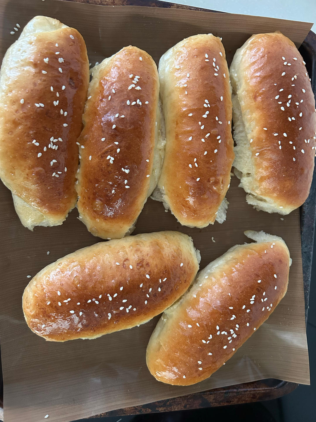 最正宗的美式热狗面包胚，媲美Costco
