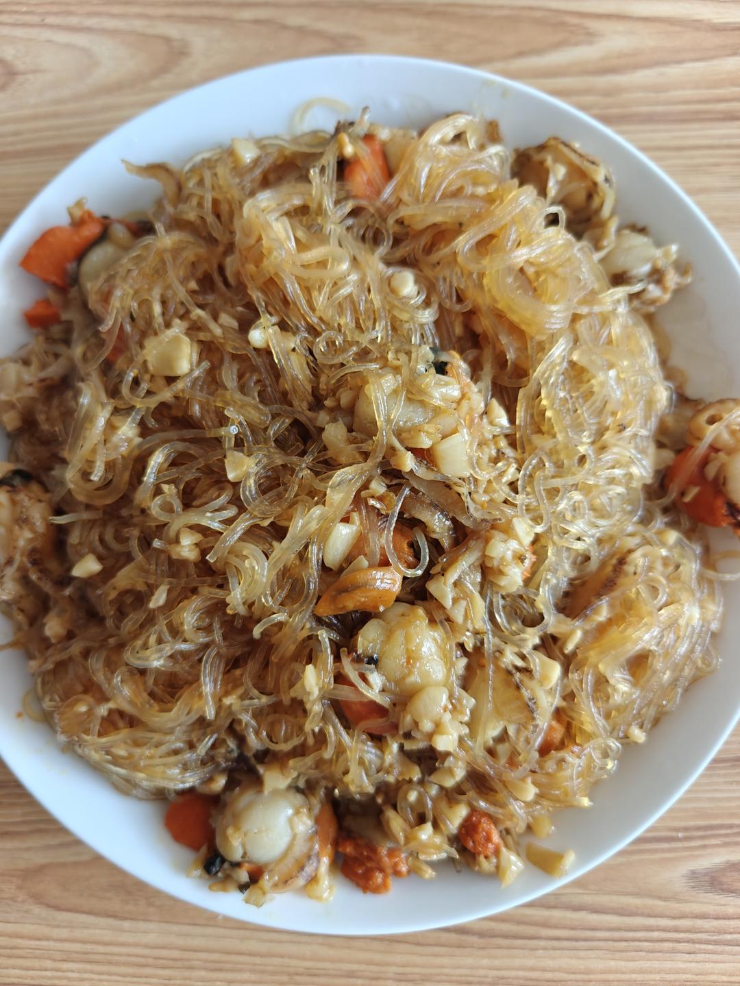 蒜蓉粉丝炒扇贝