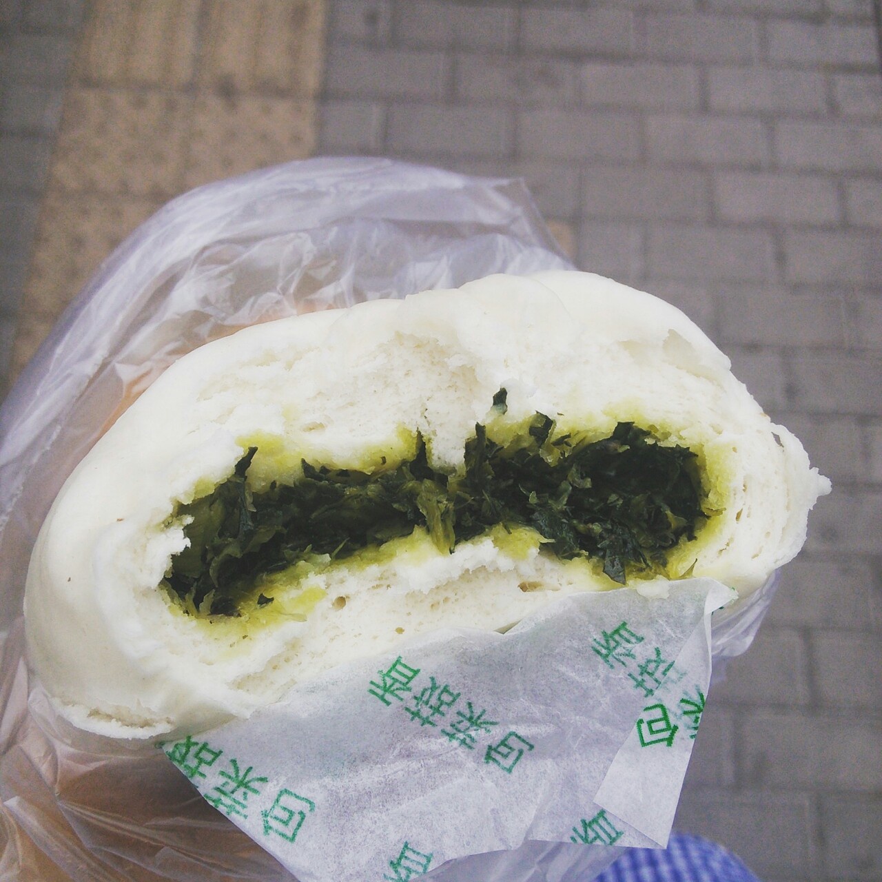 直接发酵法的白胖包子