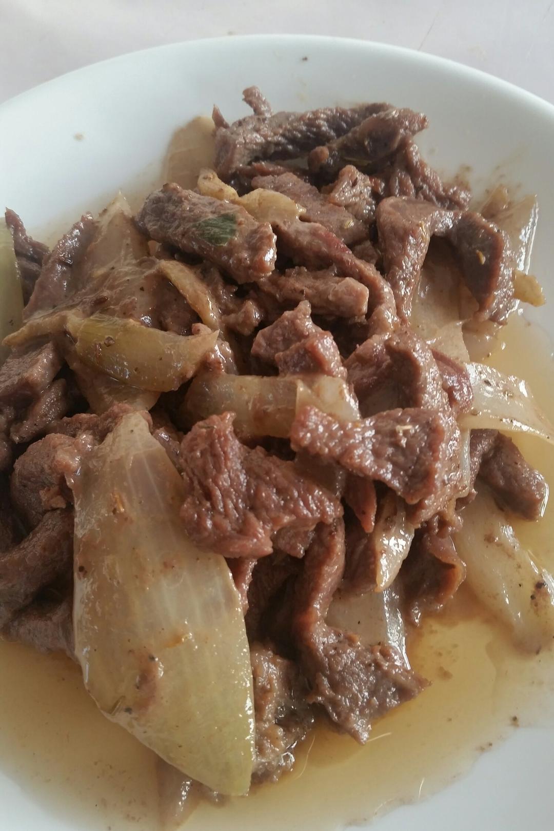 黑椒牛柳