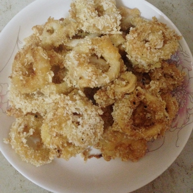 酥炸鱿鱼圈——好吃到停不了口